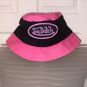 NEW Von Dutch Bucket hat looks large